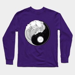 yin yang Long Sleeve T-Shirt